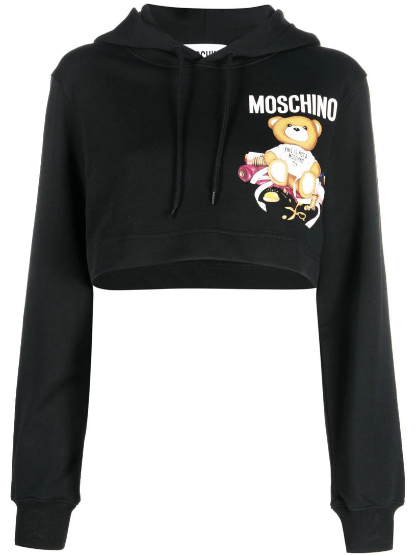 Moschino Sartorial moschino teddy bear hoodie