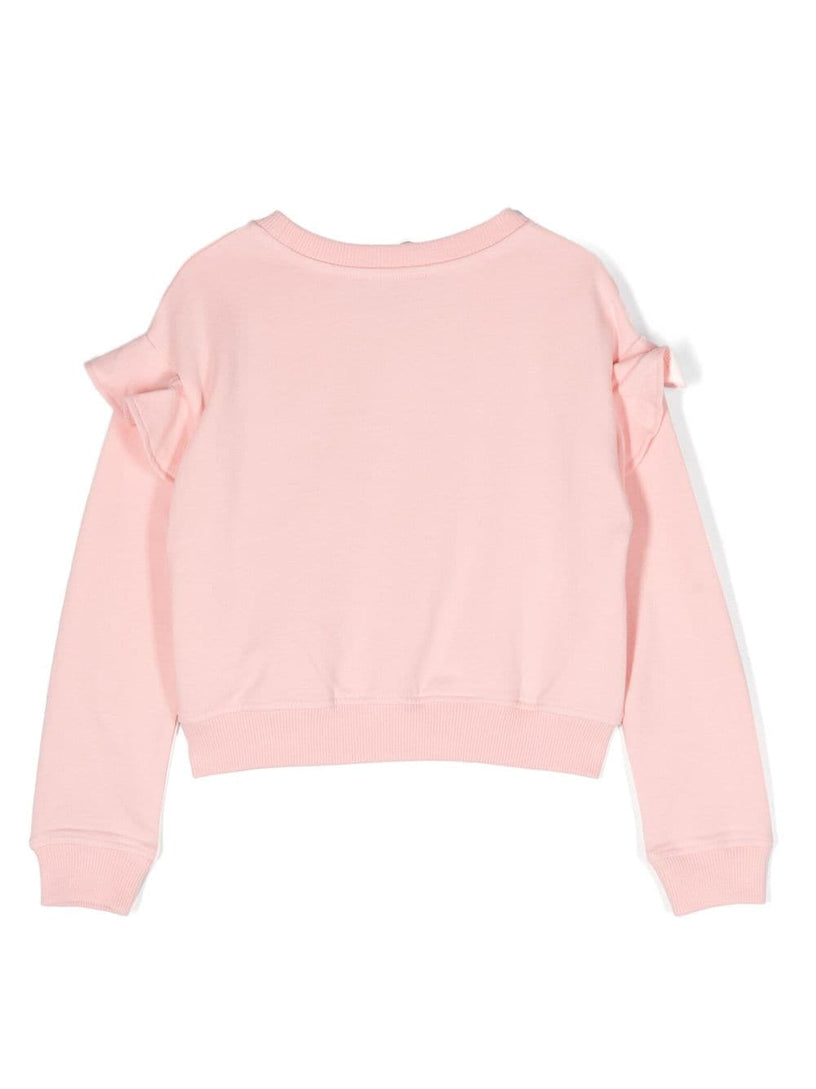 Teddy Bear ruffled sweatshirt