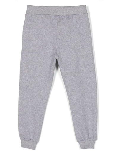 Logo-print cotton track pants