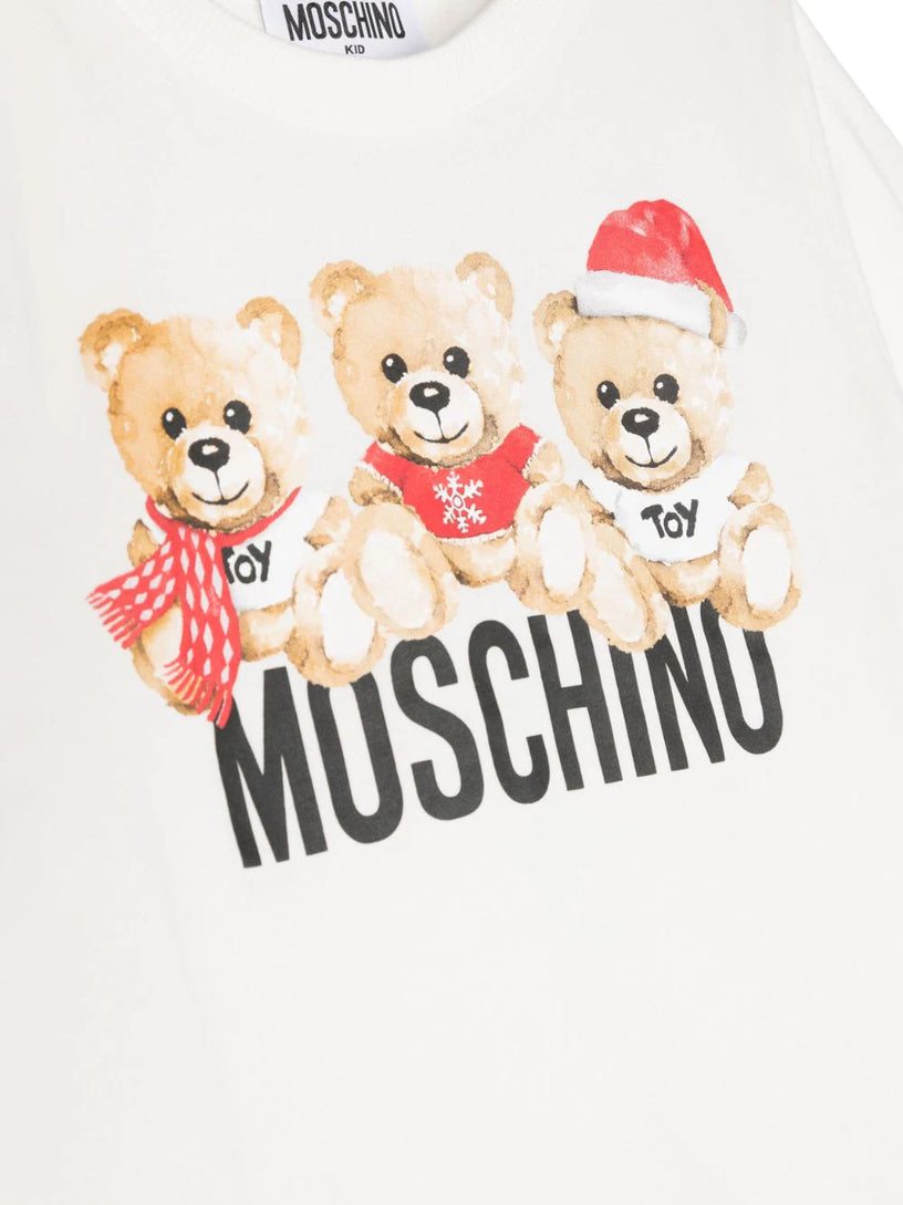 Teddy Bear-print short-sleeve T-shirt