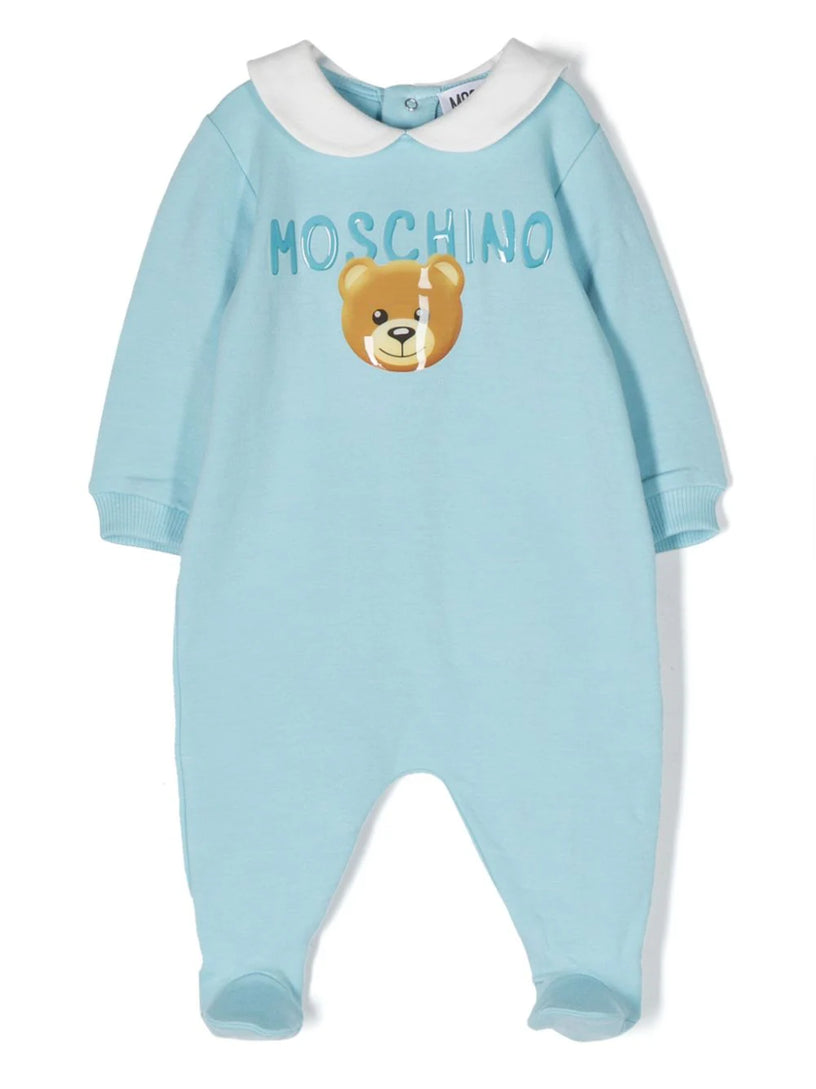 Teddy Bear babygrow and hat co-ord set