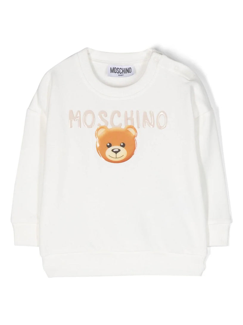 Teddy-Bear cotton sweatshirt