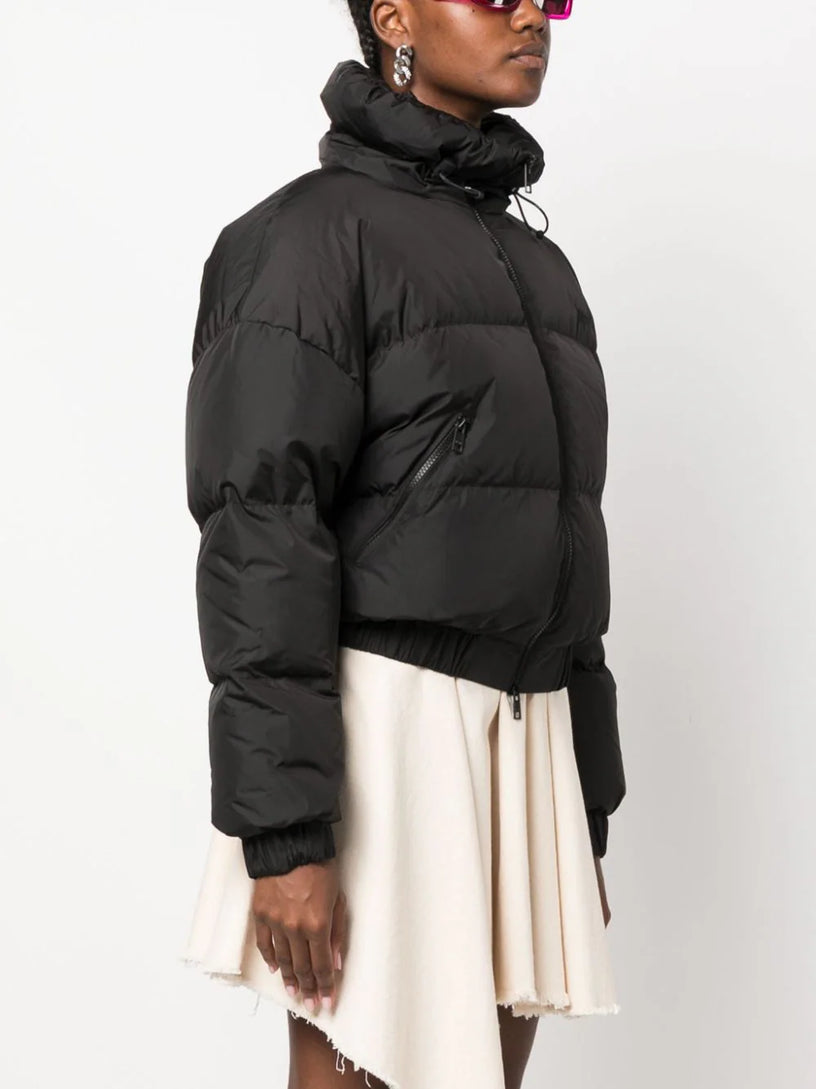 "Ripstop Nylon" Cropped down jacket