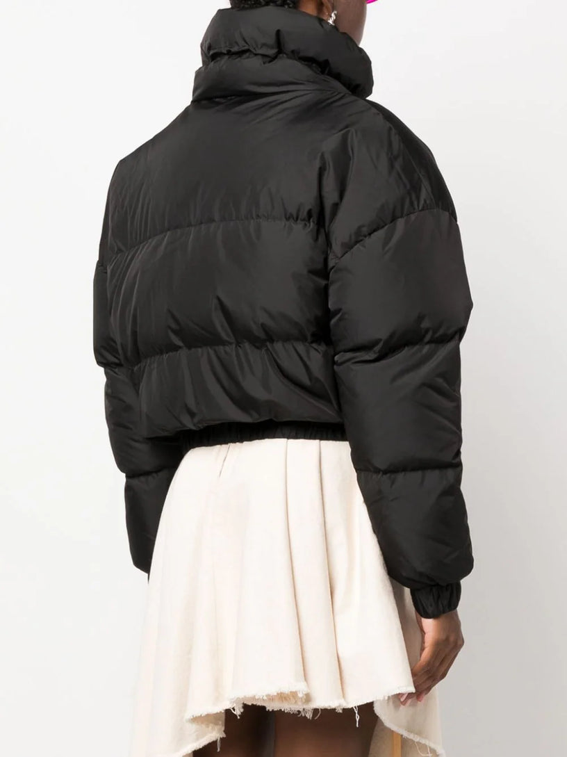 "Ripstop Nylon" Cropped down jacket