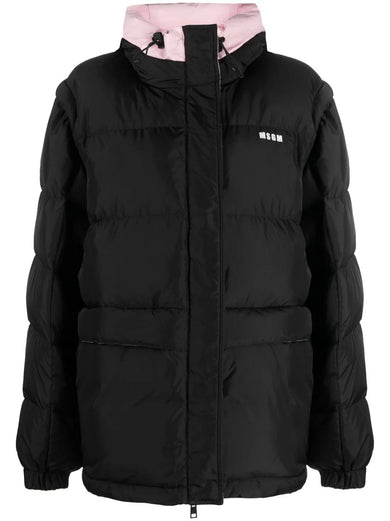 Logo down jacket