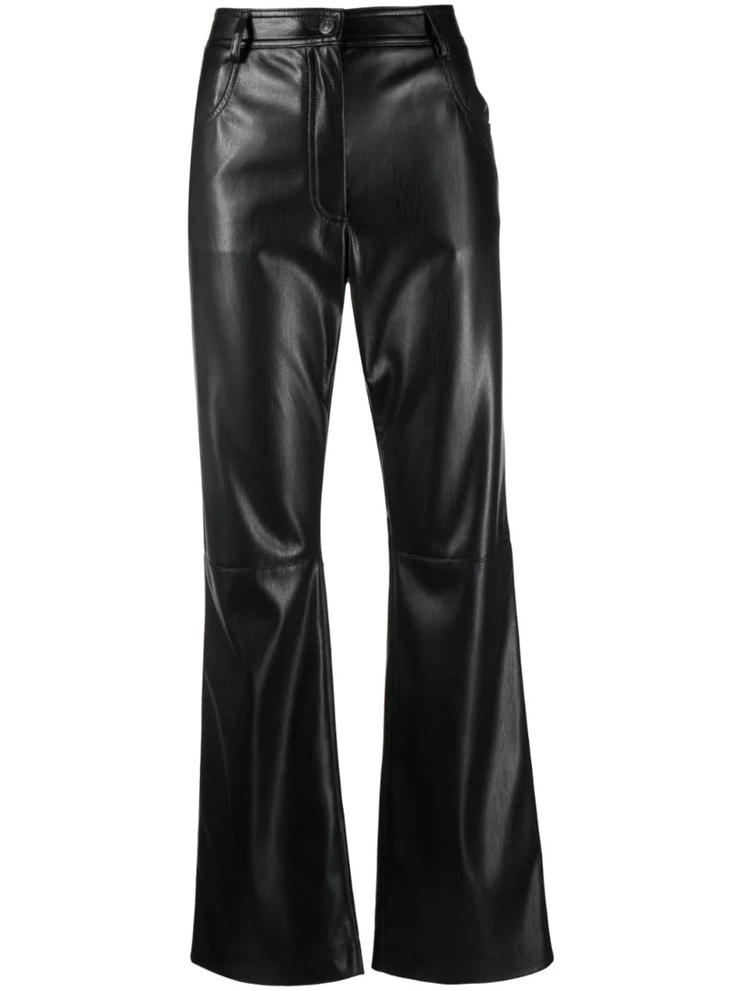 MSGM Faux leather trousers