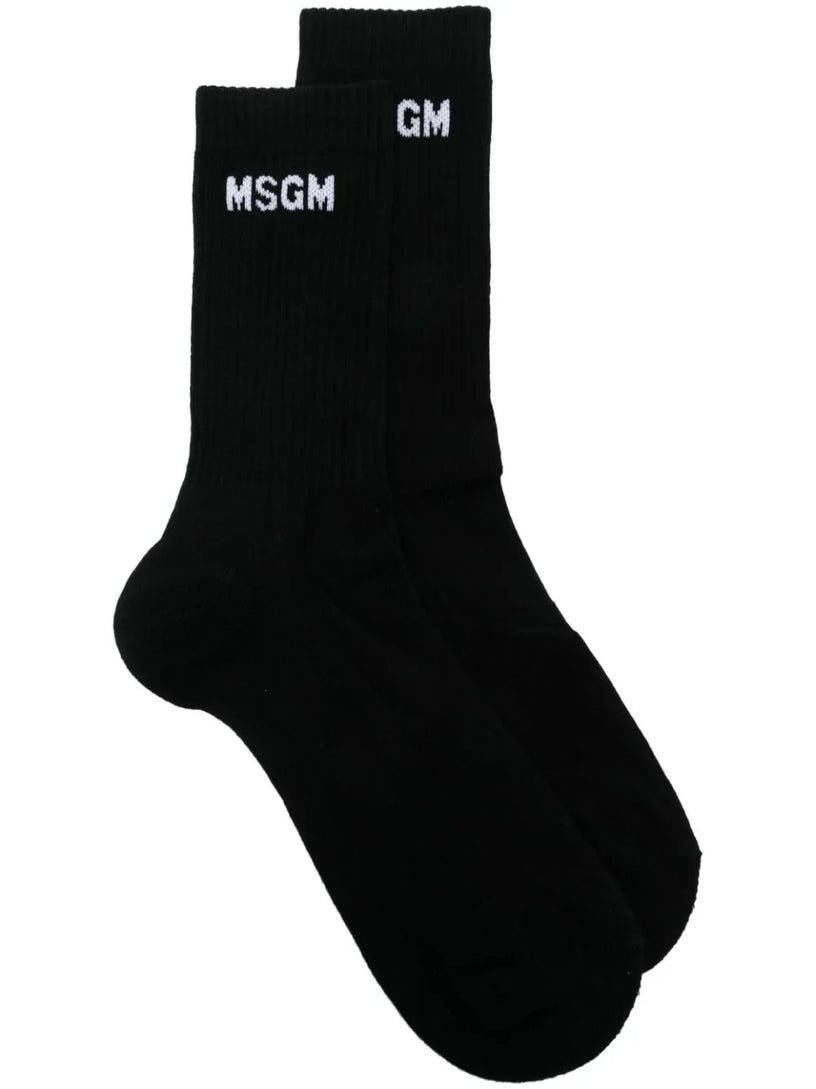 MSGM Logo socks