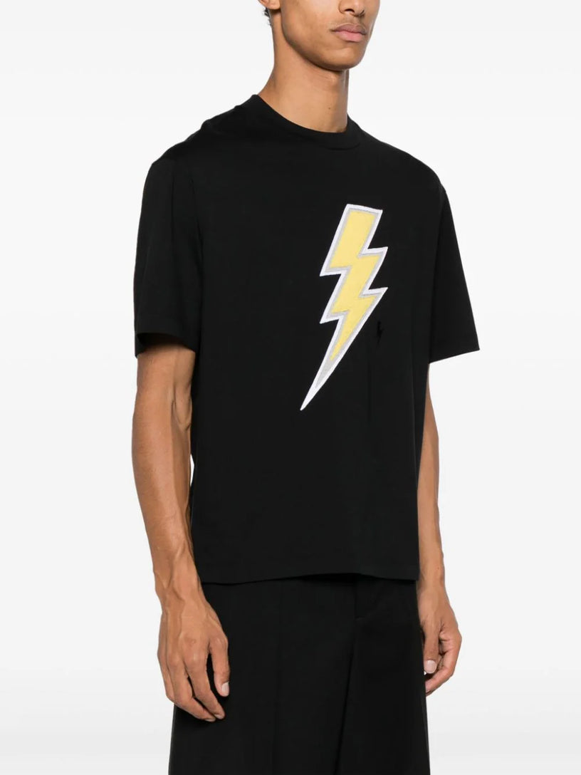 T-shirt with Thunderbolt embroidery