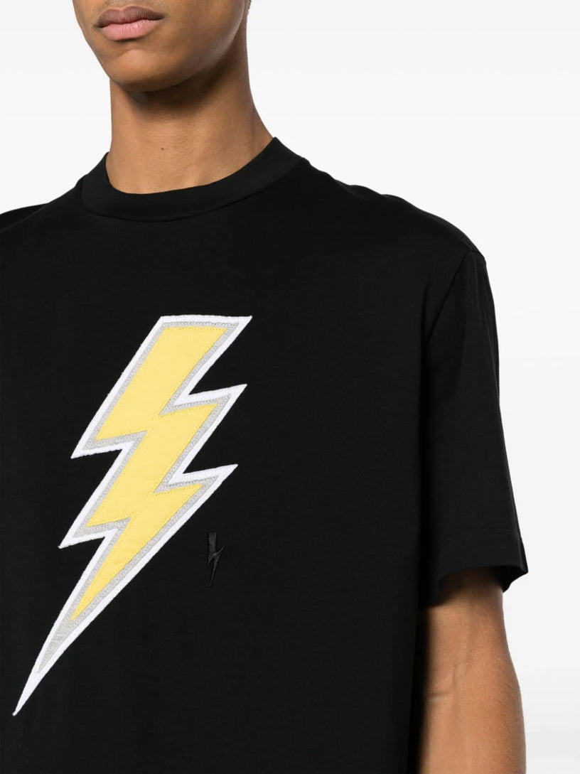 T-shirt with Thunderbolt embroidery