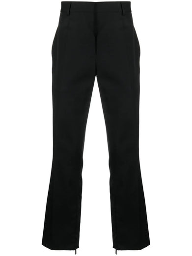 Straight tailored trousers