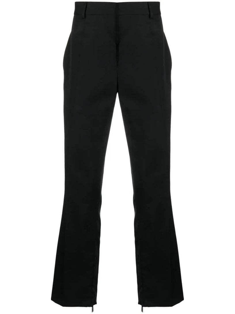 OFF-WHITE Straight tailored trousers