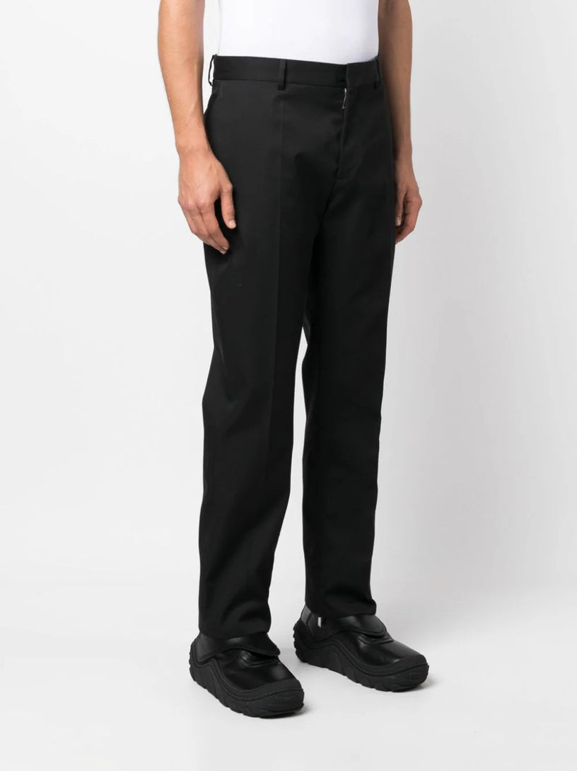 Straight tailored trousers