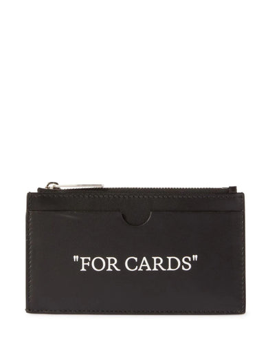 Quote Bookish Zipped Card Case