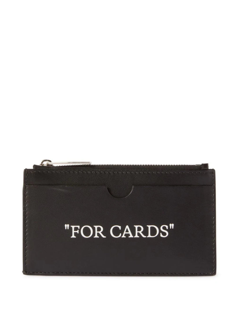 Quote Bookish Zipped Card Case