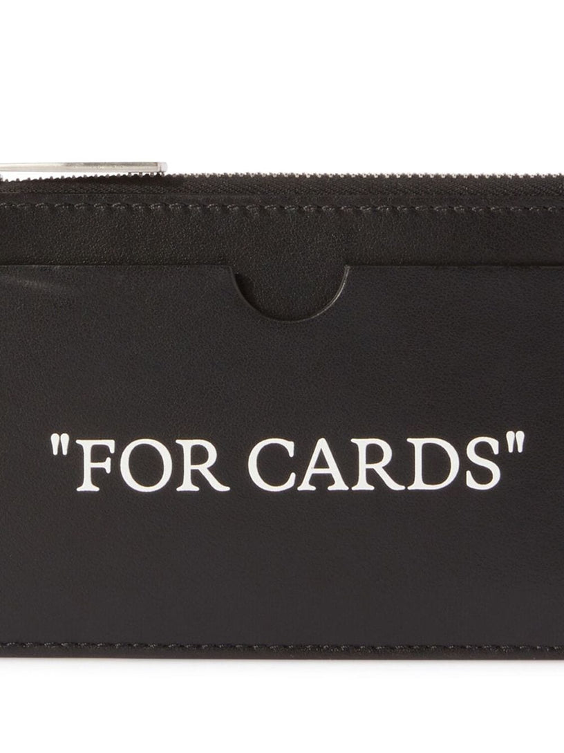 Quote Bookish Zipped Card Case