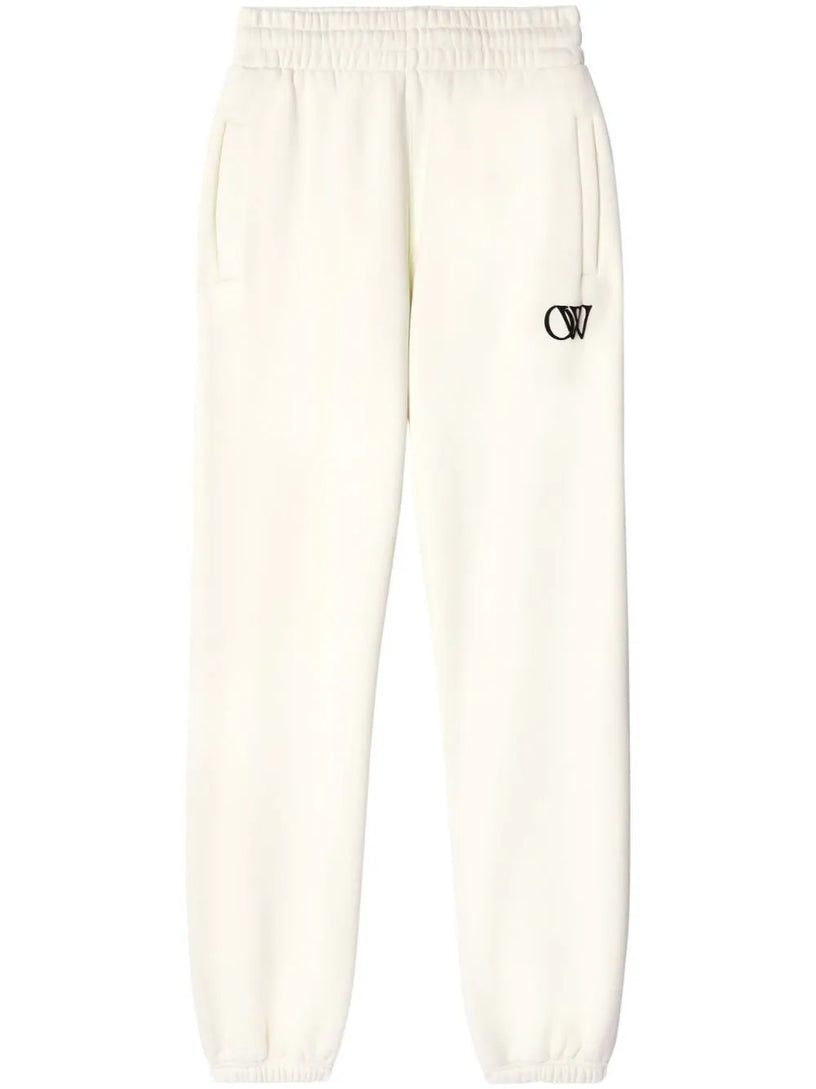 OFF-WHITE Flock ow cuff sweatpant