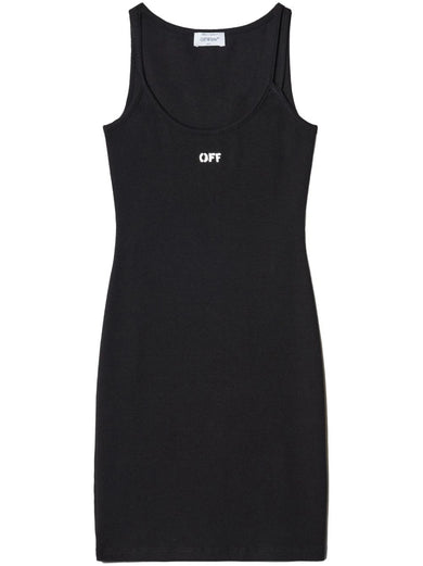 Off Stamp Basic Rib Dress