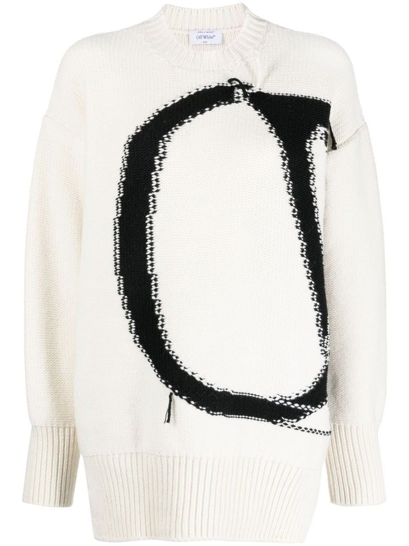 Ow Maxi Logo Jumper