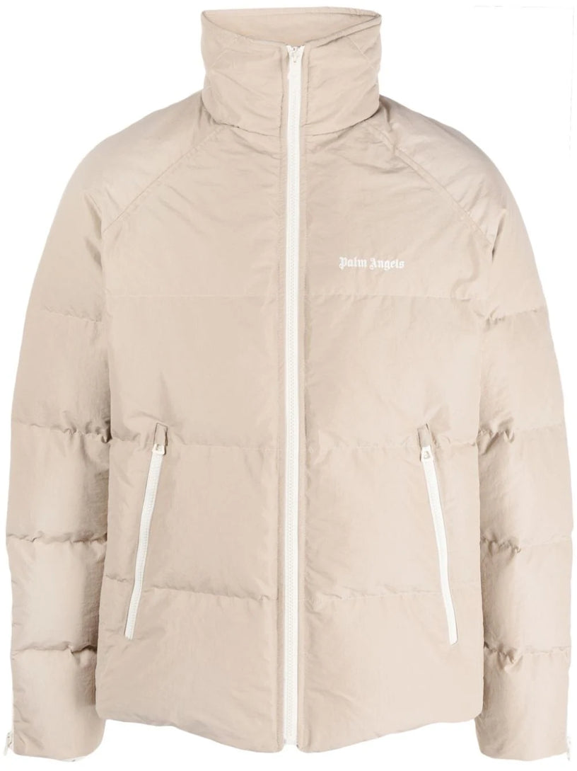 PALM ANGELS Retro raglan down jacket