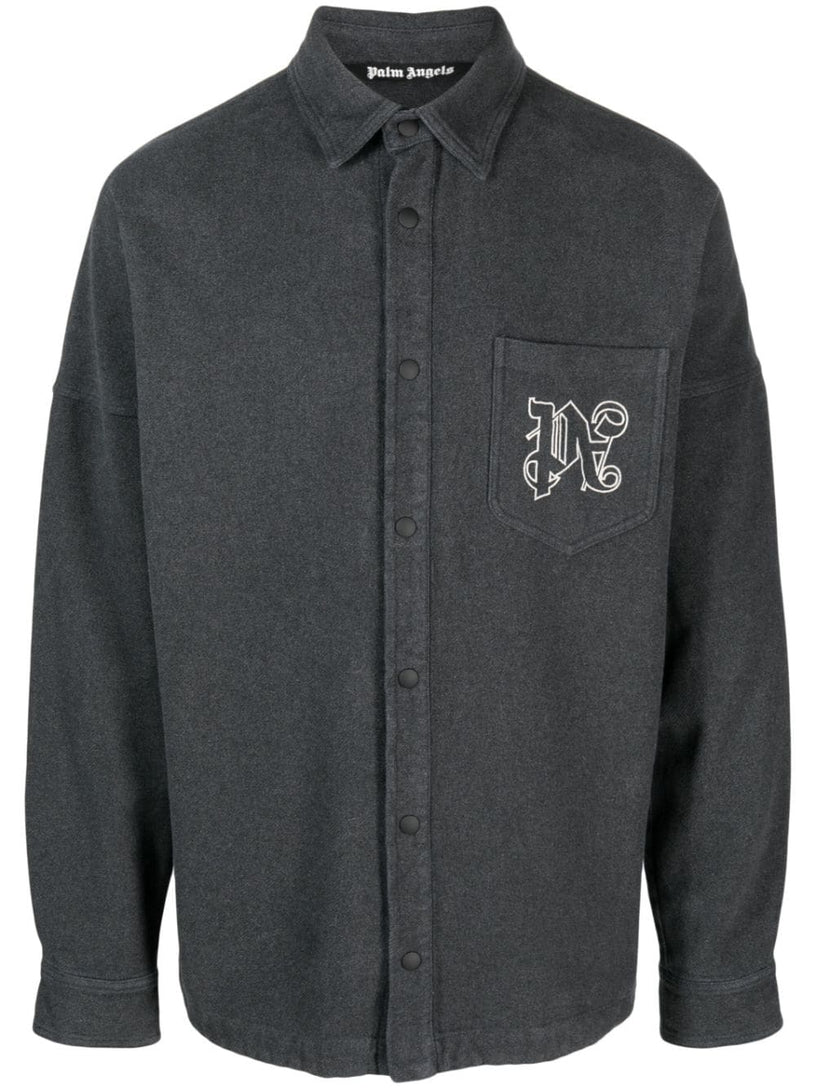 PALM ANGELS Monogram overshirt