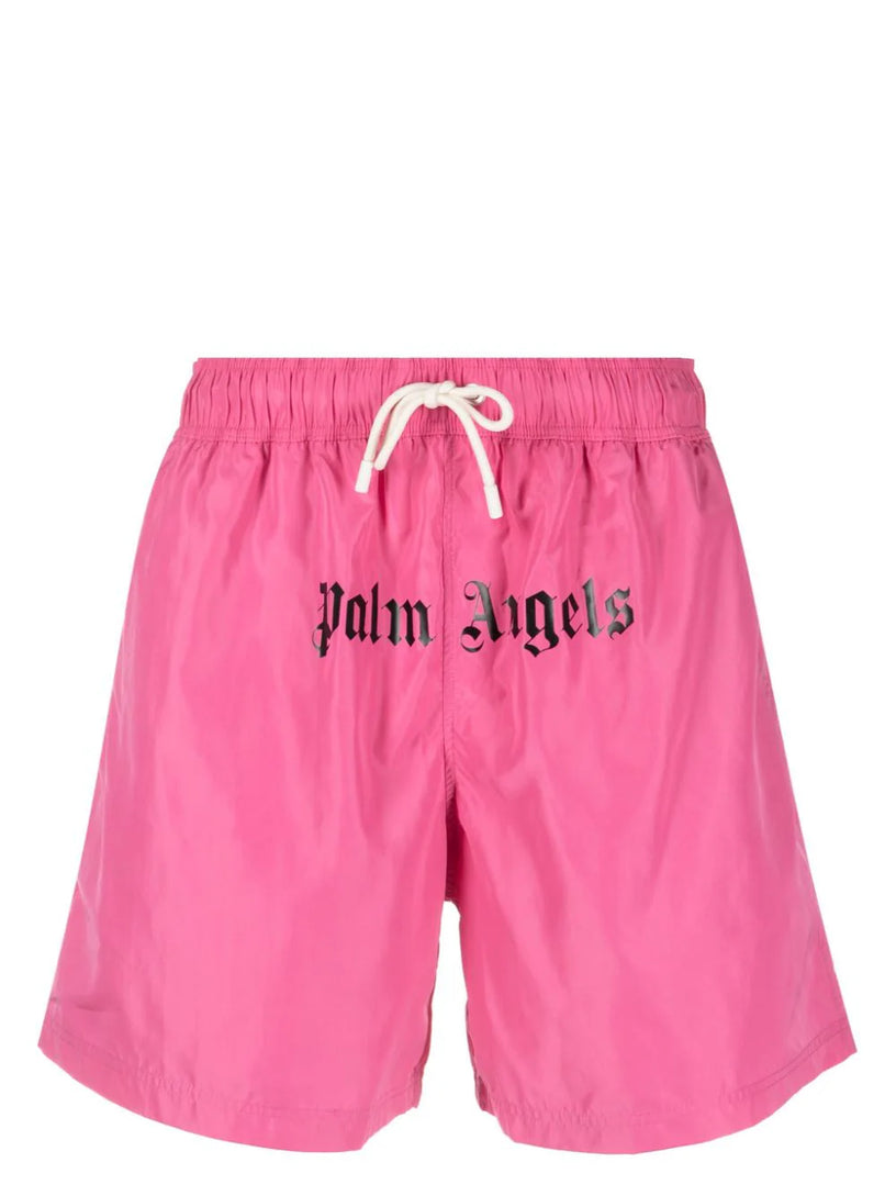 PALM ANGELS Classic logo swimshorts