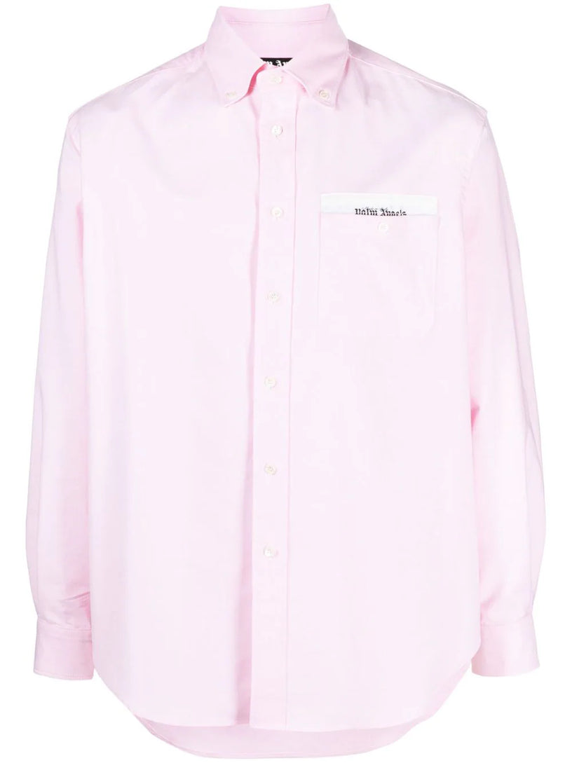 PALM ANGELS Sartorial tape long sleeved shirt