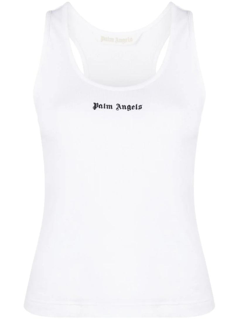 PALM ANGELS Classic logo tank top