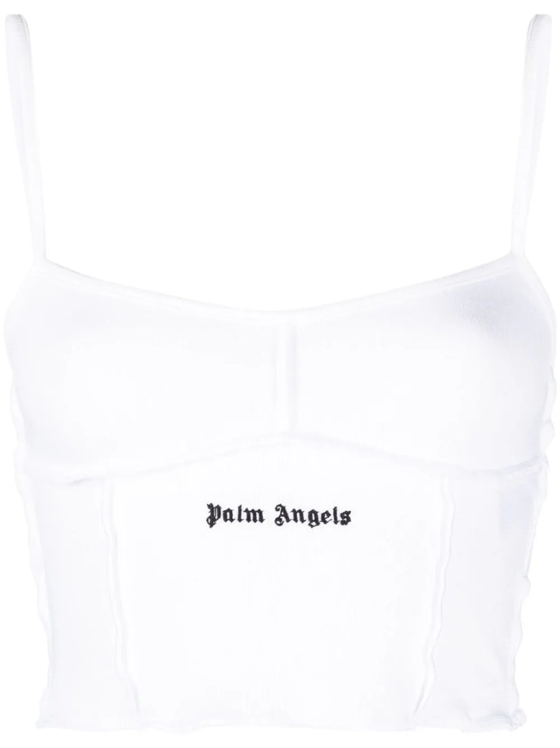 PALM ANGELS Classic logo rib top