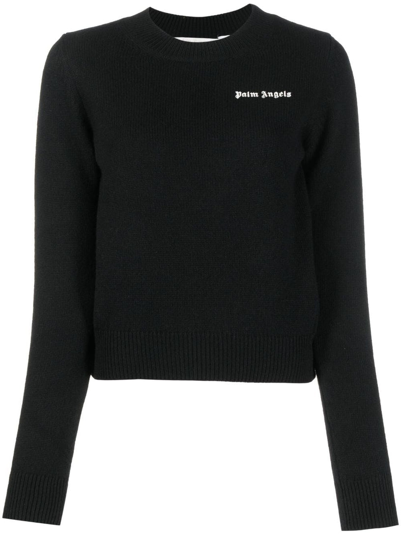 PALM ANGELS Basic logo sweater