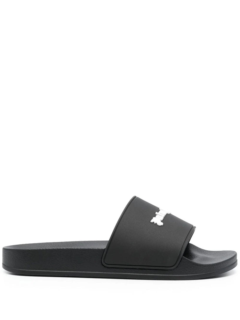 PALM ANGELS Slides with embossed logo