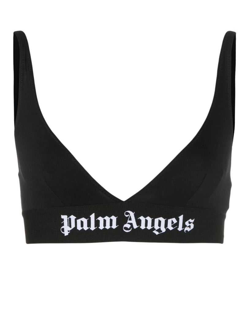 PALM ANGELS Classic logo triangle bra