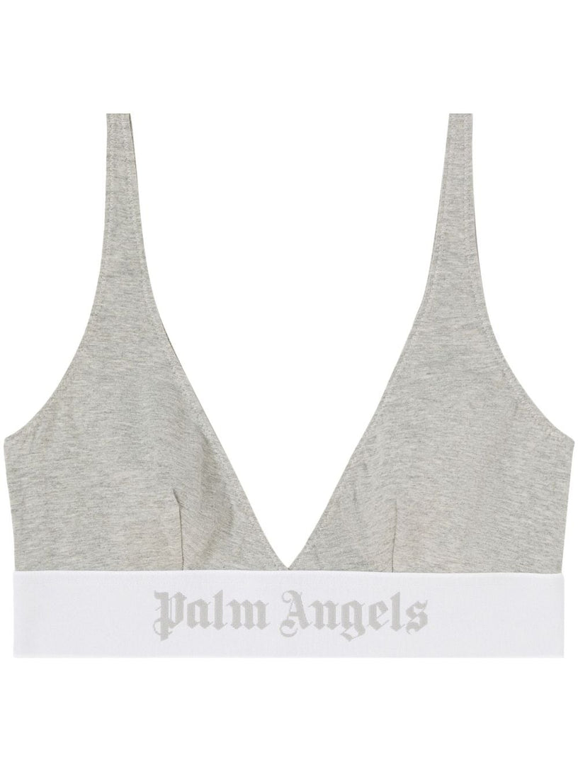 PALM ANGELS Classic logo triangle bra