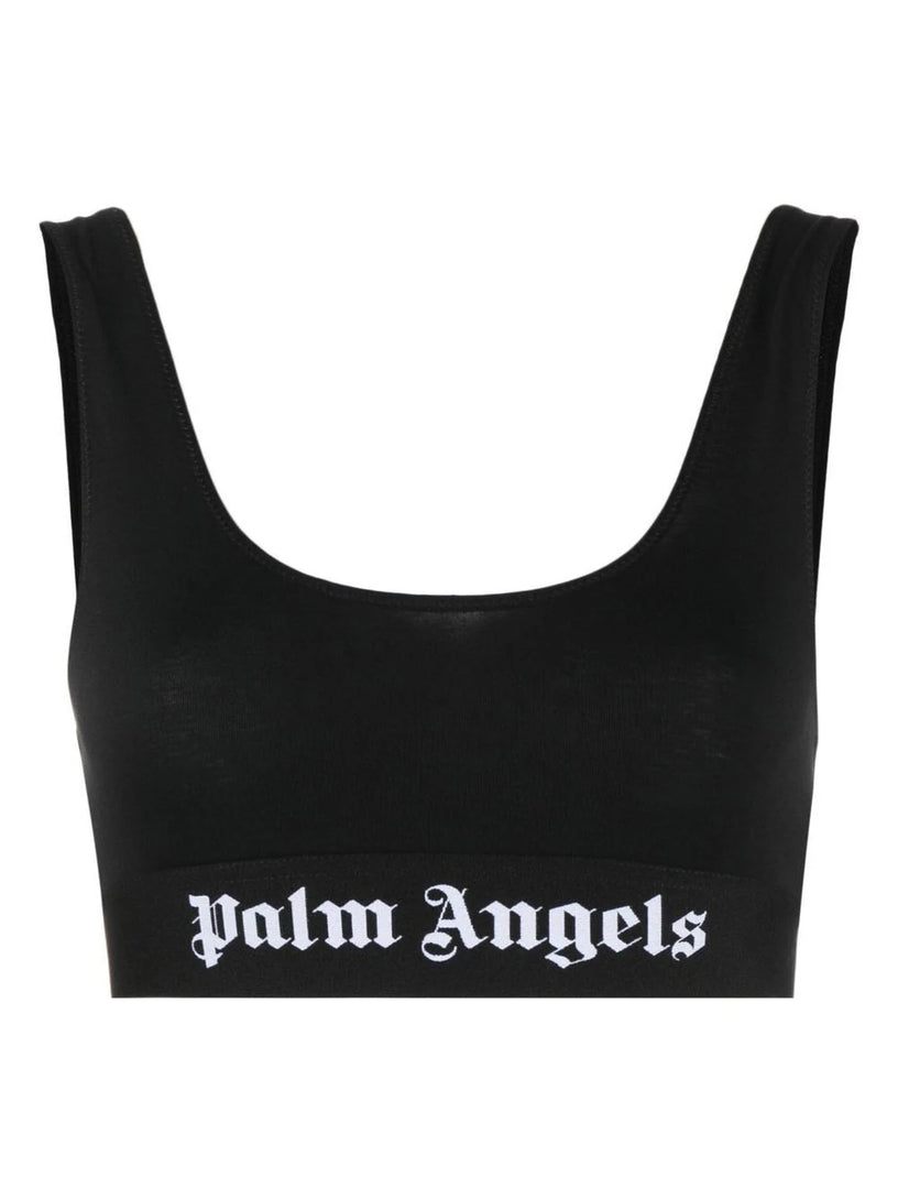 PALM ANGELS Classic logo bra