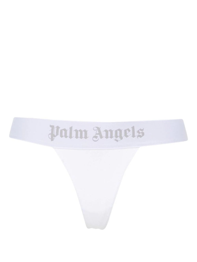 PALM ANGELS Classic logo thong