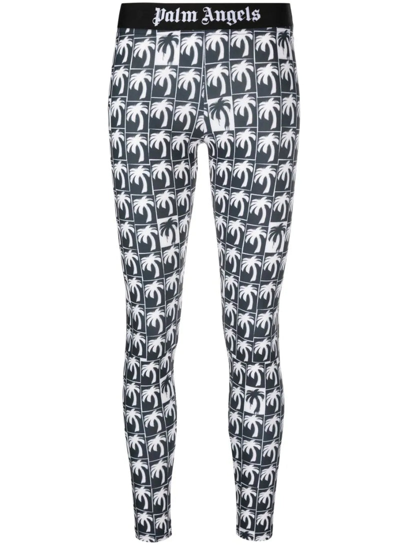 PALM ANGELS Palms logo leggings