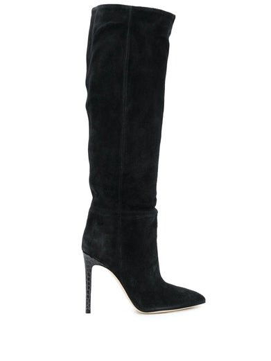 Black Paris Texas heeled boots