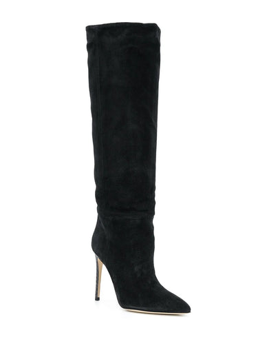 Black Paris Texas heeled boots