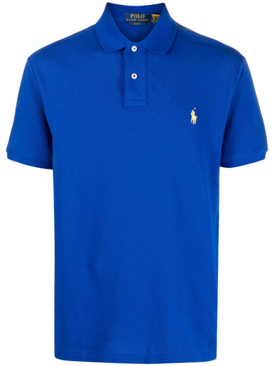 Slim Fit Mesh Polo Shirt