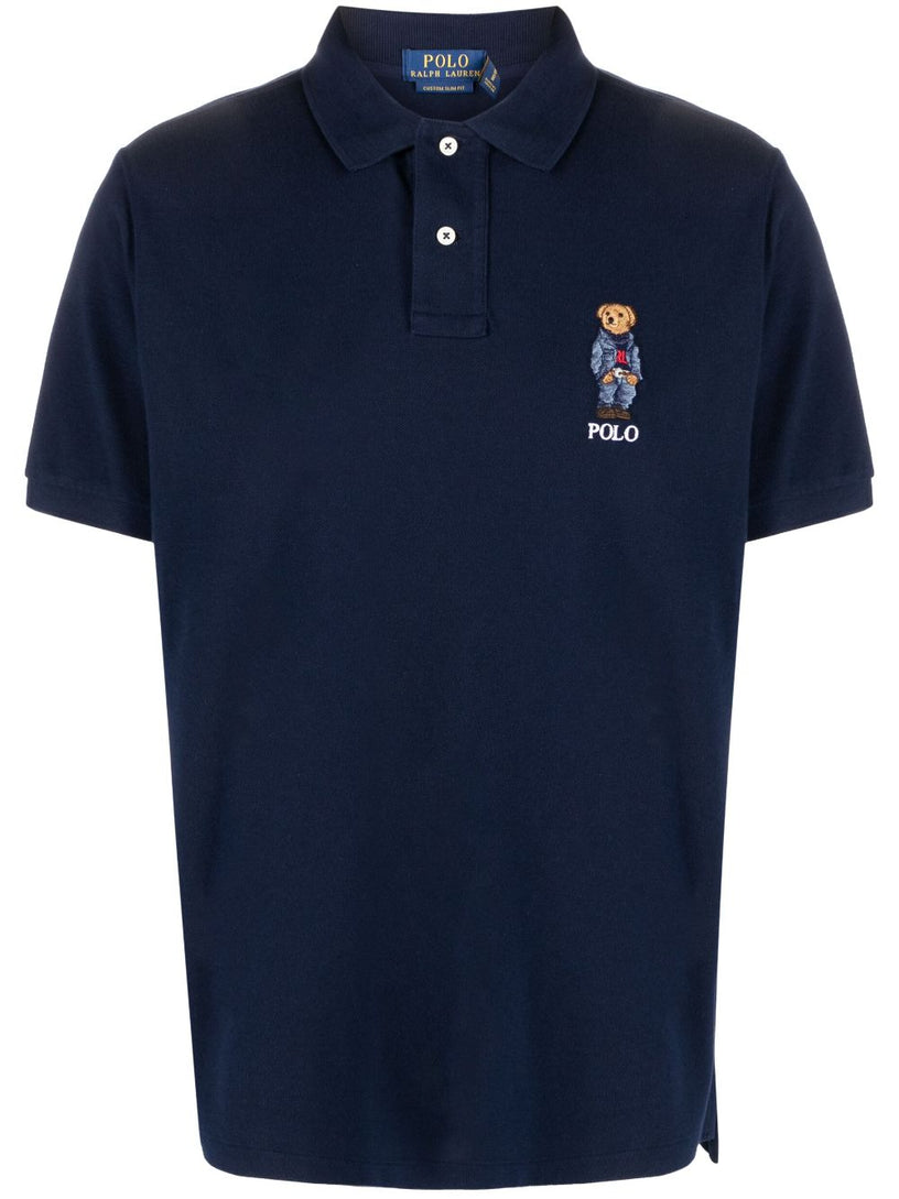 POLO RALPH LAUREN Custom slim fit polo bear polo shirt