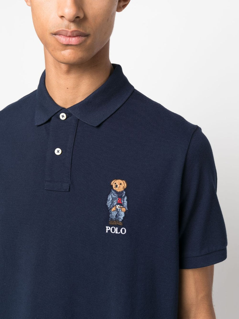 Custom Slim Fit Polo Bear Polo Shirt