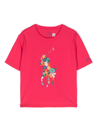 Floral Big Pony Tee