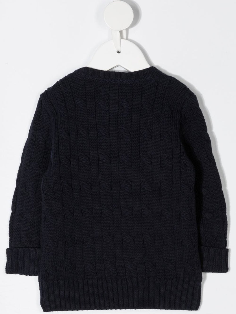 Cable-Knit Cotton Jumper