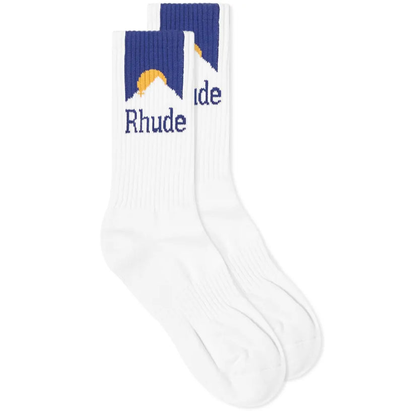 Rhude Mountain logo sock