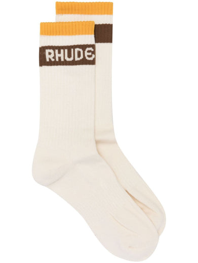 Two stripe logo sock