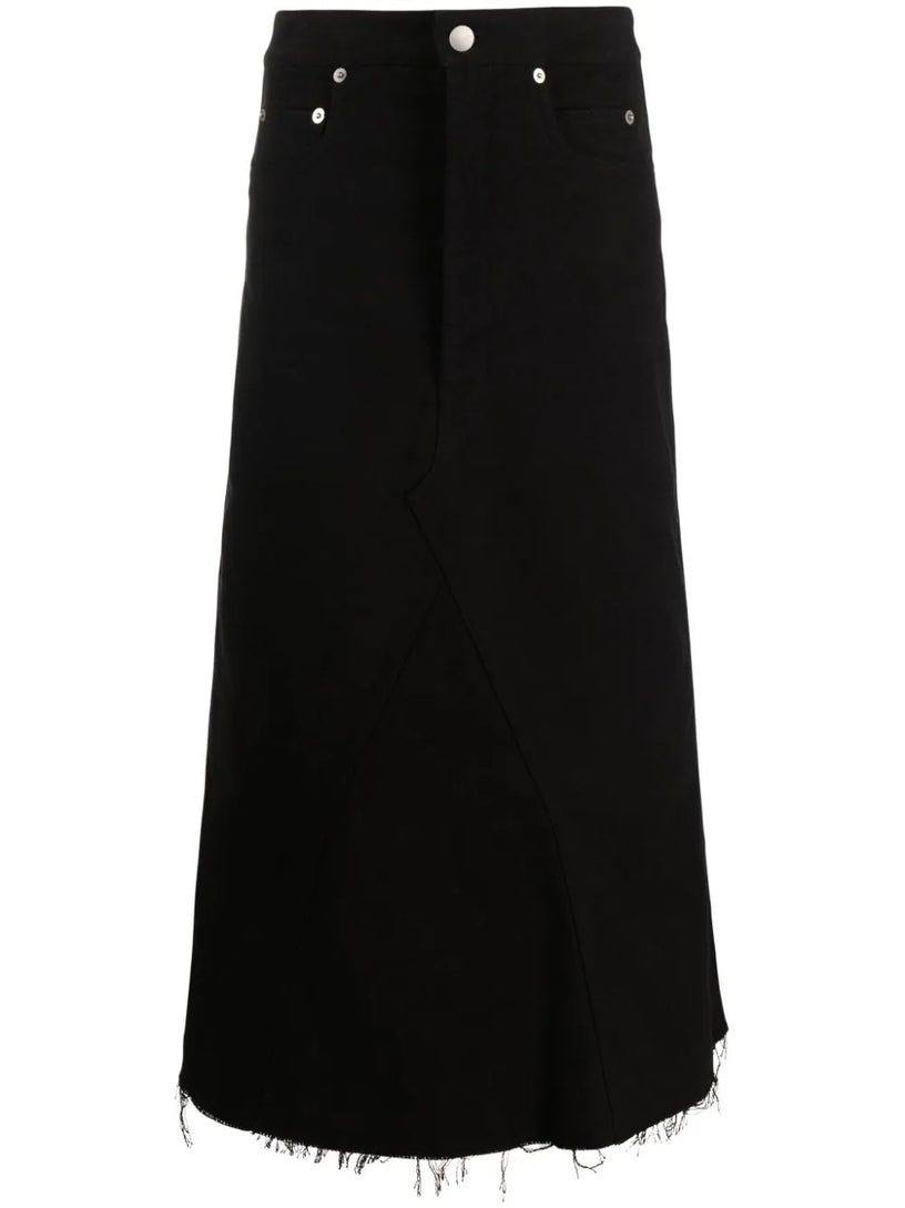 RICK OWENS Godet skirt