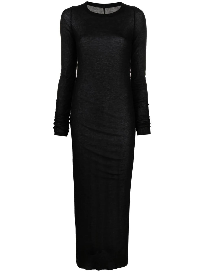 RICK OWENS Rib ls dress