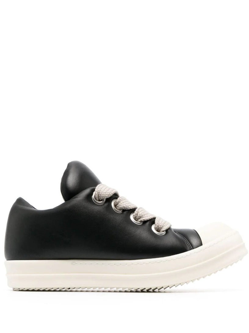 RICK OWENS Jumbo lace padded low sneakers