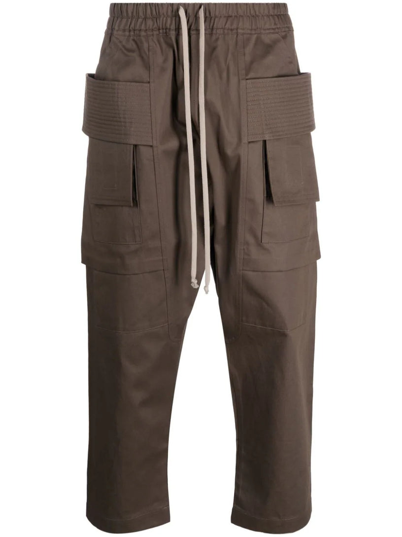 Rick Owens DRKSHDW Creatch cargo cropped pants