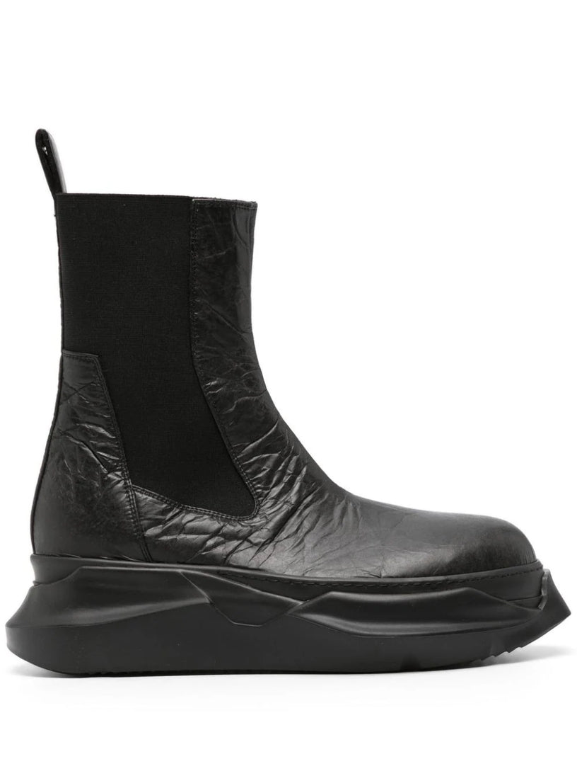 Rick Owens DRKSHDW Beatle abstract boots