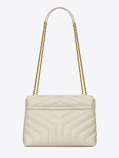 Small Loulou in quilted leather